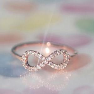 (size Us 6)perfect Infinite / Infinity Ring In..