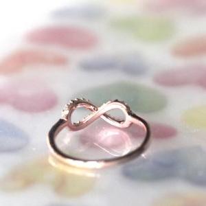 (size Us 6)perfect Infinite / Infinity Ring In..